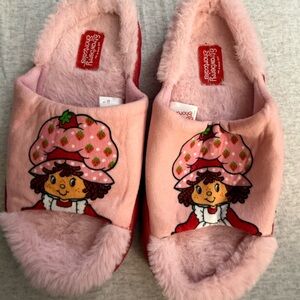 Strawberry Shortcake Pink Slippers